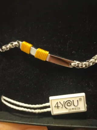 Bracciale uomo 4YOU jewels oro e argento