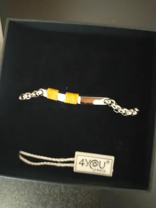 Bracciale uomo 4YOU jewels oro e argento