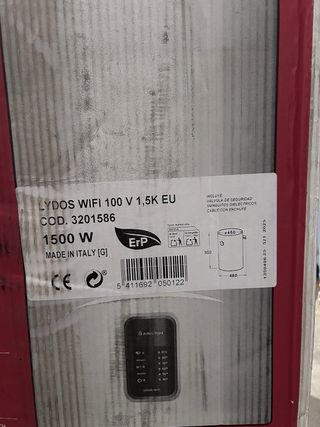 Calentador Termo eléctrico Ariston LYDOS WIFI 100L