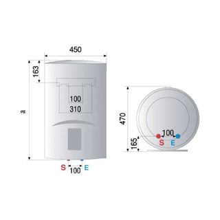 Calentador Termo eléctrico Ariston LYDOS WIFI 100L