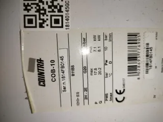 Calentador de gas natural COINTRA