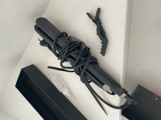 Plancha de pelo profesional negra