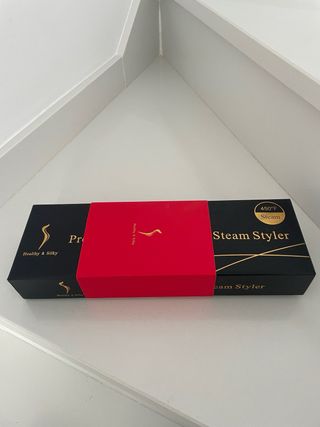 Plancha de pelo profesional negra