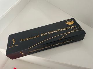 Plancha de pelo profesional negra