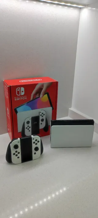 Nintendo Switch OLED Blanca