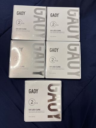 GAOY Base y Top Coat Gel Manicure 2 Piezas