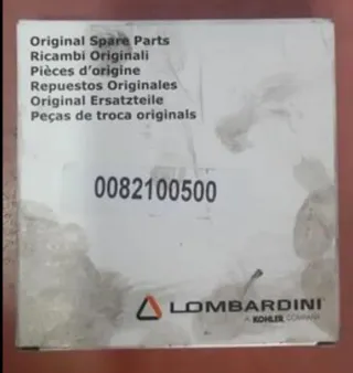 Juego segmentos pistón Lombardini 0082100500.