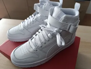 Zapatillas Puma altas blancas talla 42