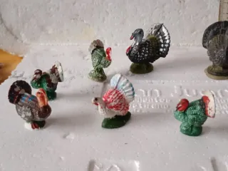 13 Pezzi Animali Presepe Tacchini