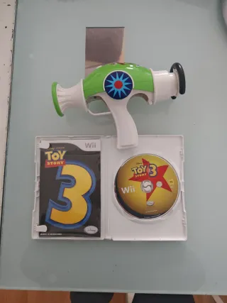 Juego Toy Story 3 y Pistola Wii