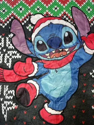 Felpa Disney Stitch Natale