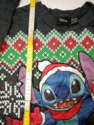 Felpa Disney Stitch Natale