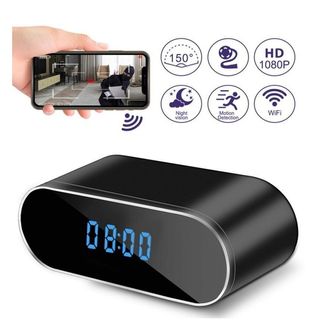 Despertador Espia HD Vision Nocturna Camara Wifi
