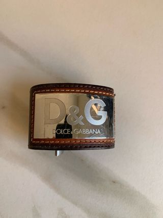 Pulsera Dolce & Gabbana Cuero y Metal