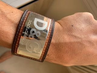 Pulsera Dolce & Gabbana Cuero y Metal