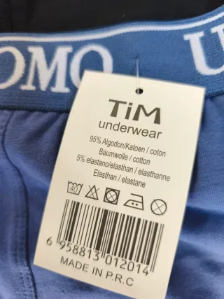 3 Calzoncillos UOMO Largo Antirrozaduras 4XL