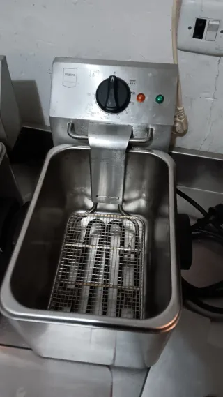 2 Freidoras Industriales Acero Inoxidable