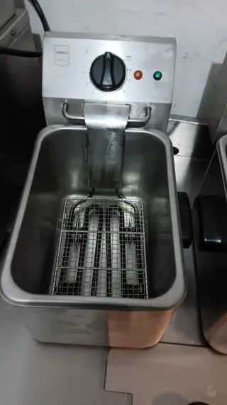 2 Freidoras Industriales Acero Inoxidable