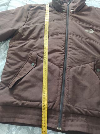 Chaqueta acolchada de la marca Puma Marrón