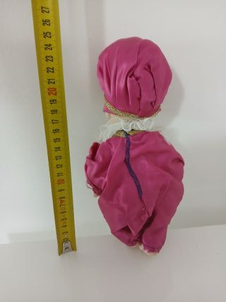 Bambola Ceramica Porcellana Vintage 25cm