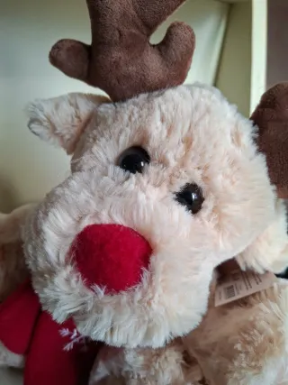Peluche Renna di Natale Manorand