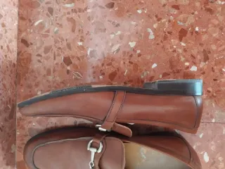 Mocasines de piel para caballero