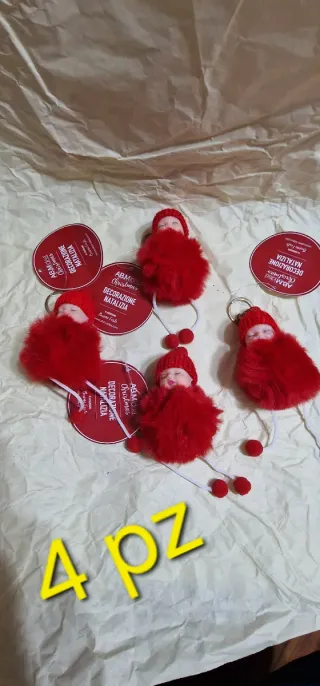 Decorazione Natalizia ABM Bambino Rosso