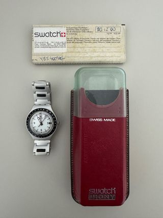 Swatch Irony Big Sarcasm YGS4009AG - Vintage 1999