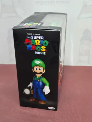Figura Luigi Super Mario Bros Movie Jakks