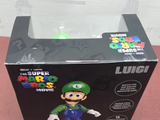 Figura Luigi Super Mario Bros Movie Jakks