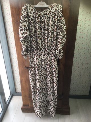 Vestido largo estampado leopardo Scalpers Talla M