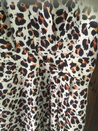 Vestido largo estampado leopardo Scalpers Talla M