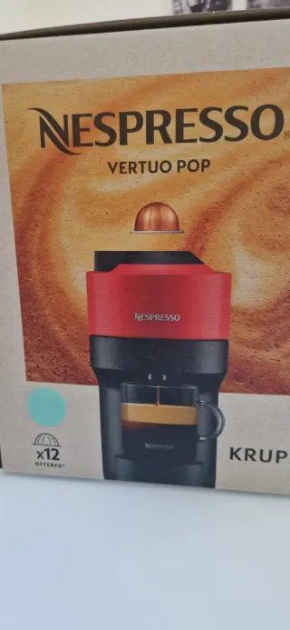 Cafetera cápsulas Nespresso Vertuo Pop Krups