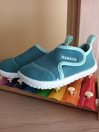 Escarpines verdes Nabaiji niño/a