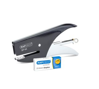 Rapesco 1267 Grapadora de Tenaza SP-64 1000 grapas