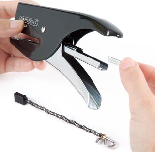 Rapesco 1267 Grapadora de Tenaza SP-64 1000 grapas