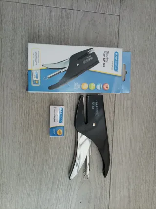 Rapesco 1267 Grapadora de Tenaza SP-64 1000 grapas