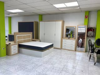 Set completo camera da letto bianco e marrone