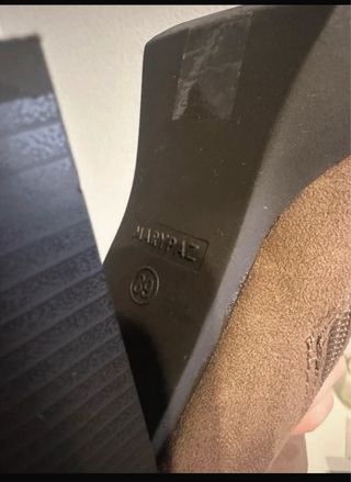 Botines tacón Marypaz marrones