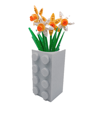 Florero BLOOMBRICK 2x4 para sets LEGO Botanicals