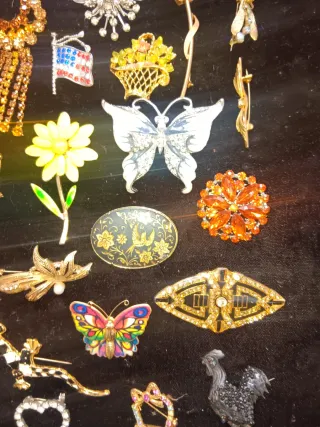 Lote de Broches Antiguos