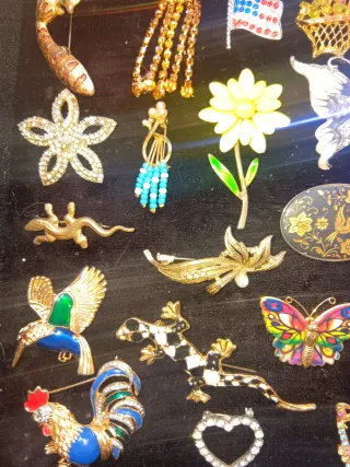 Lote de Broches Antiguos