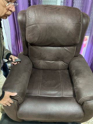 Sillón Eléctrico Reclinable Marrón