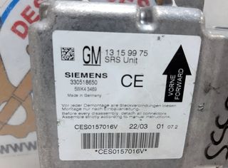 1101553 13159975 centralita opel vectra c berlina