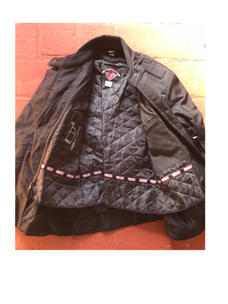Chaqueta Moto Mujer Impermeable