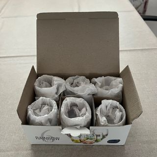 Juego 6 Vasos Bohemia Rainbow