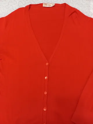 Chaqueta Zara Roja Talla M