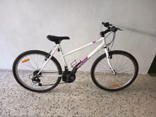 Bicicleta Montaña Blanca Mujer