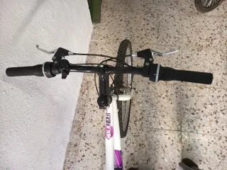 Bicicleta Montaña Blanca Mujer