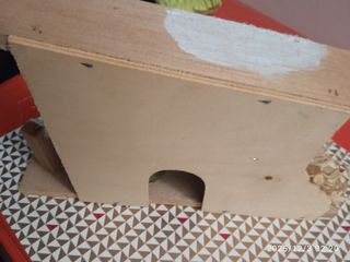 Presepe terracotta e legno